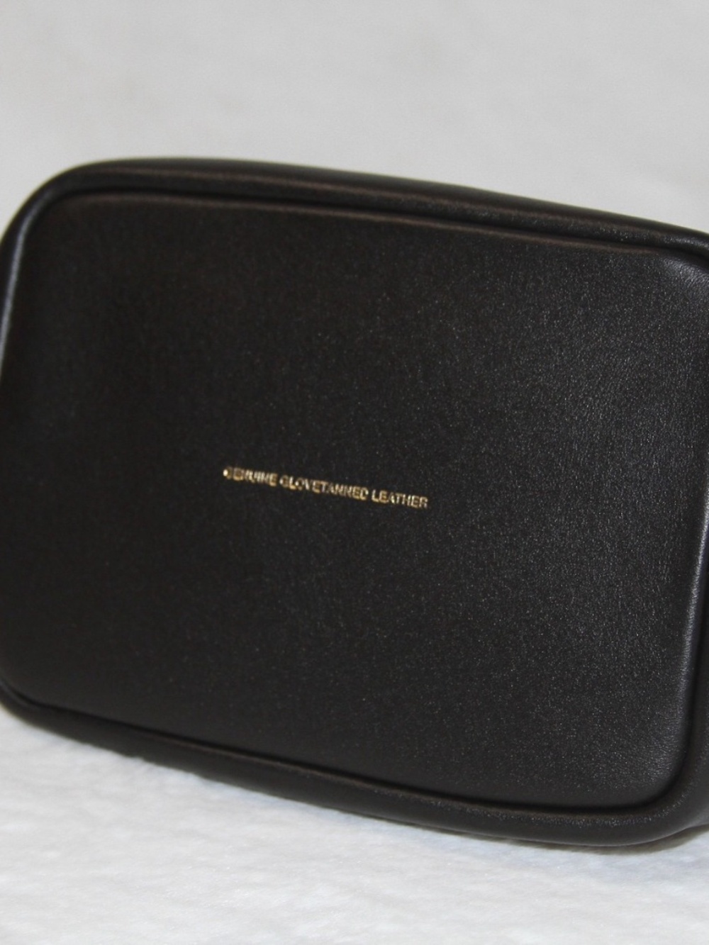 Coach Kisslock Frame Bag 16 Black Glovetanned Leather NWT - Picture 5 of 8